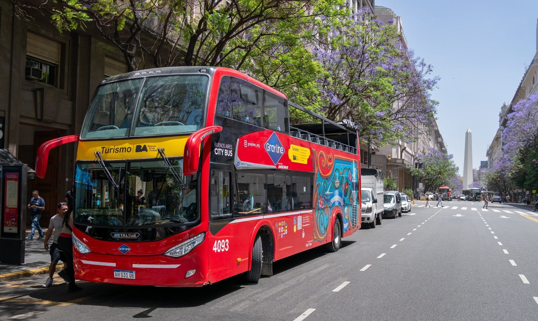 Bus Turístico Hop-On Hop-Off, Free Walking Tours y Descuentos (pasajeros internacionales)