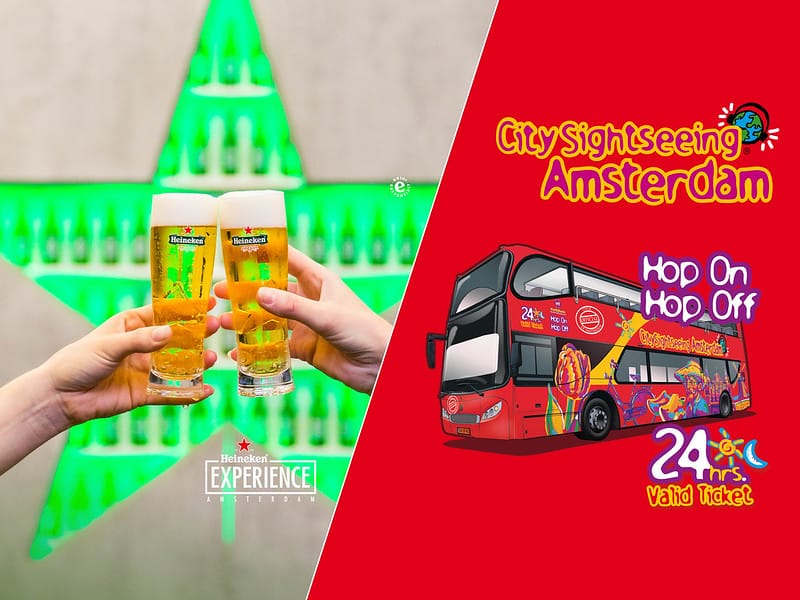 Heineken Experience y 1 hora de crucero por los canales