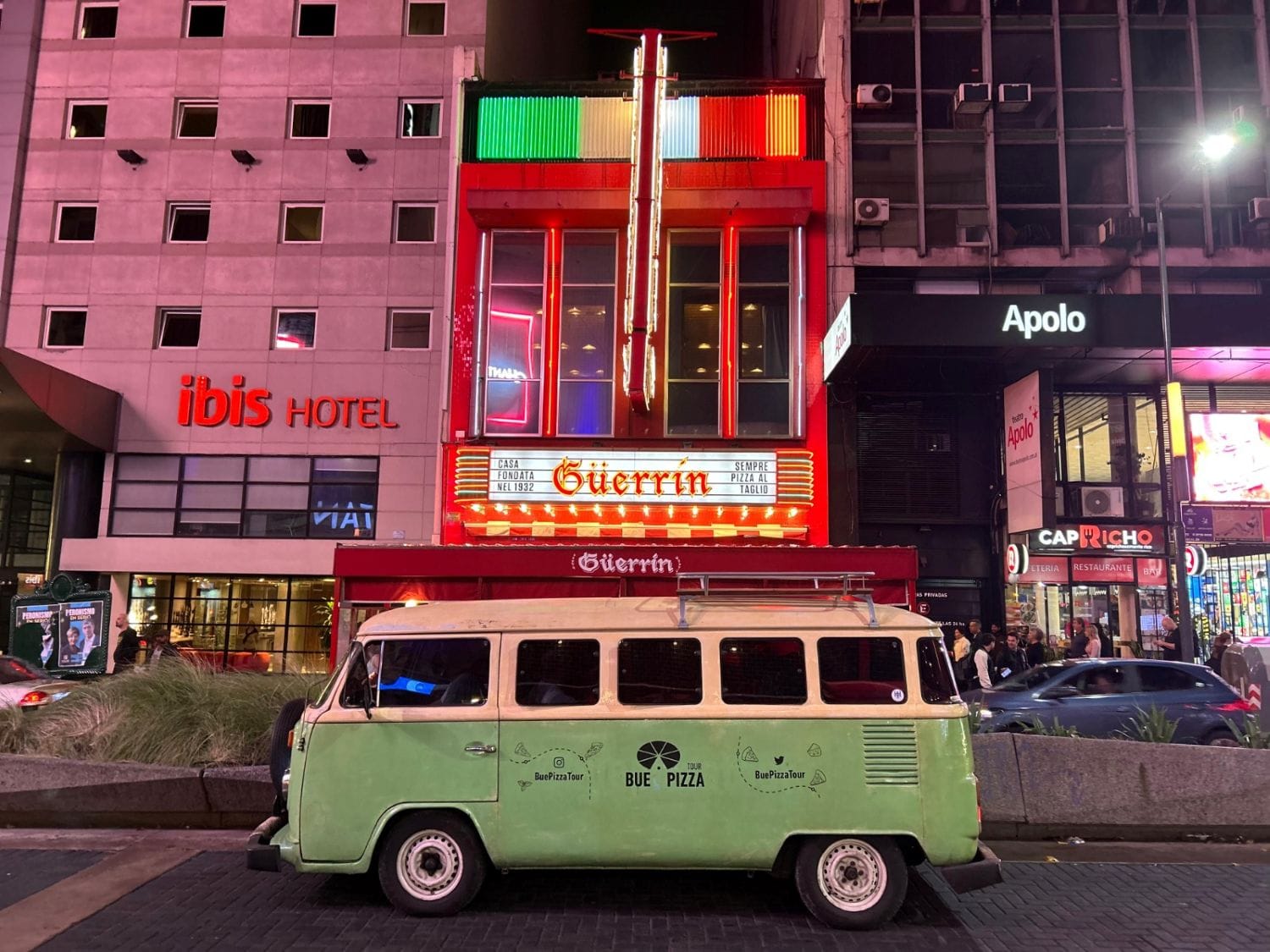 Buenos Aires Pizza Night Tour en VW Vintage