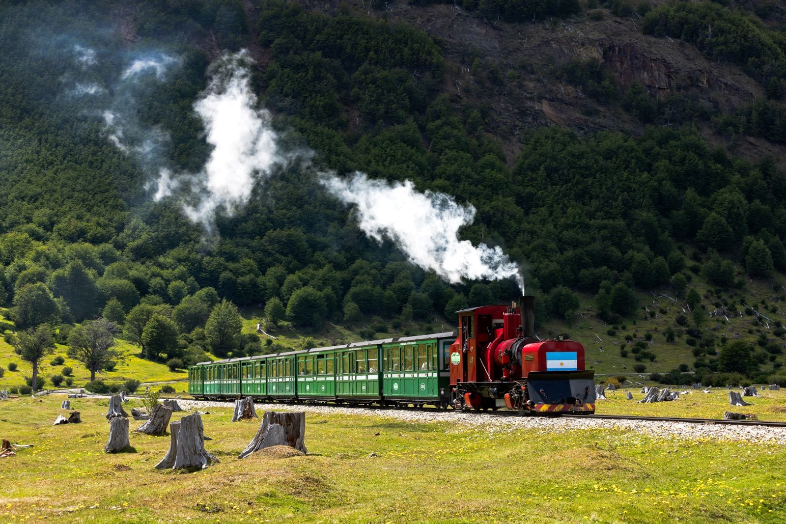 Ushuaia: Parque Nacional de Tierra del Fuego con Tren del Fin del Mundo - Clase Turista