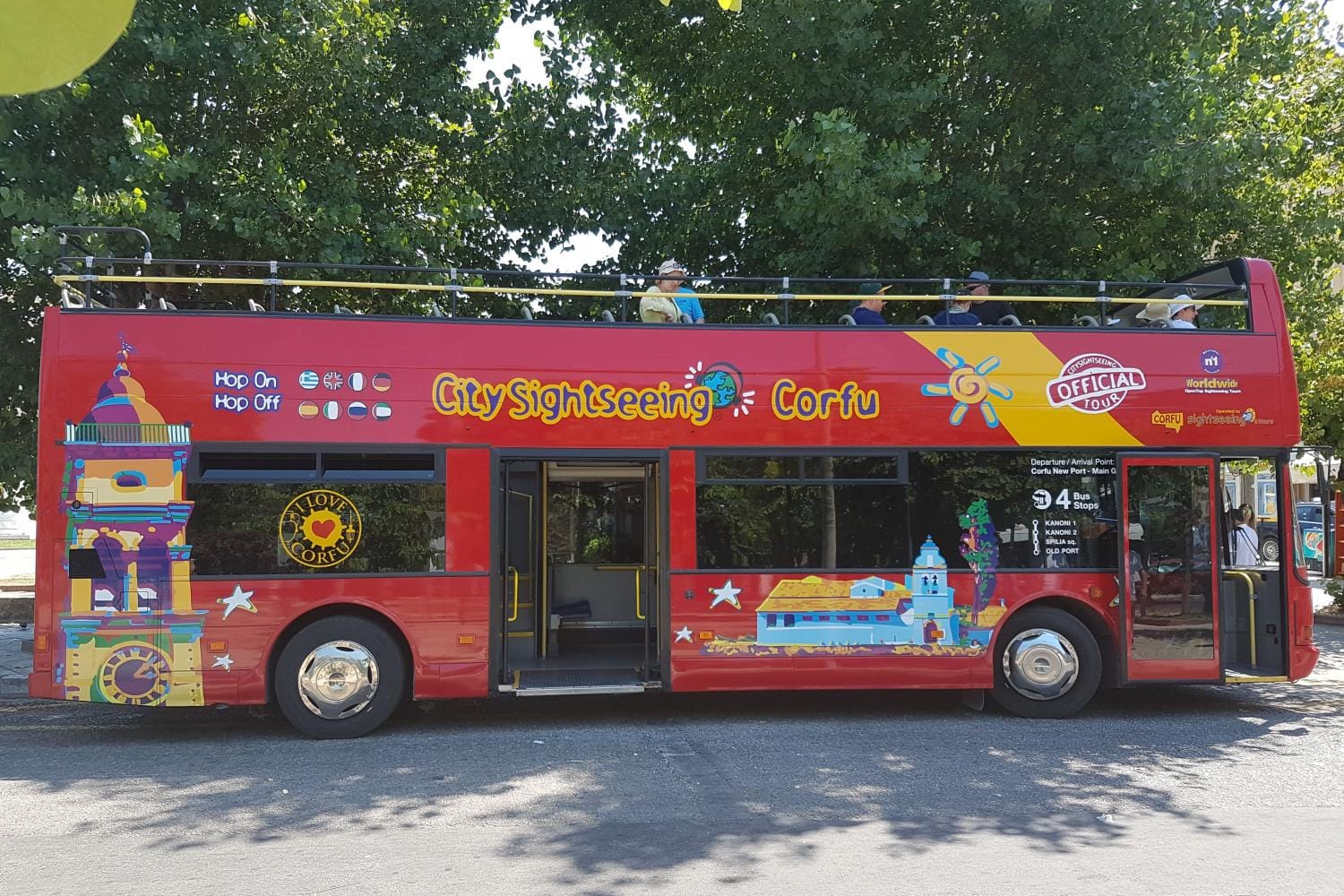 Bus turístico Hop-on Hop-off Corfú