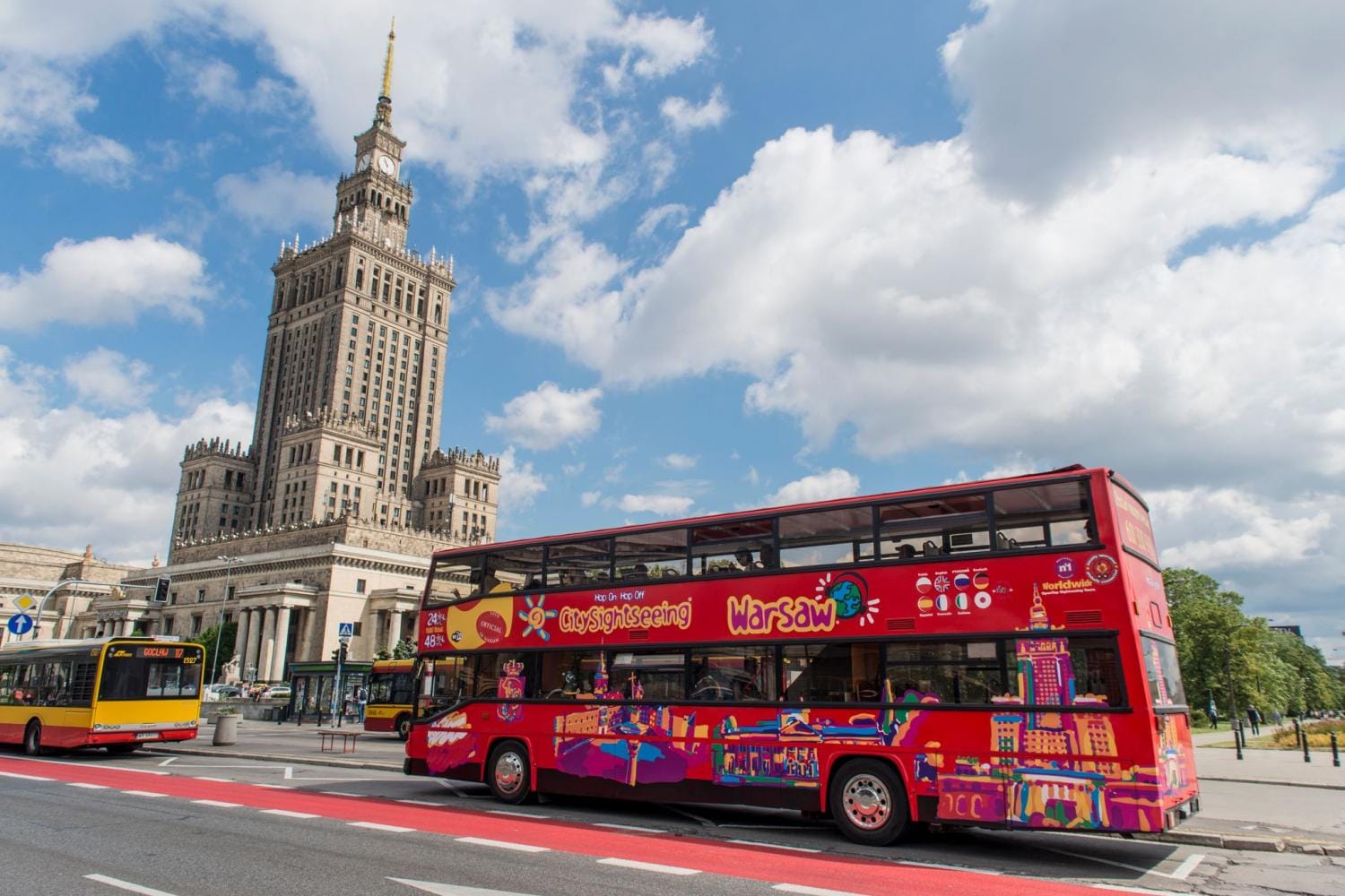 Bus turístico Hop-on Hop-off Varsovia