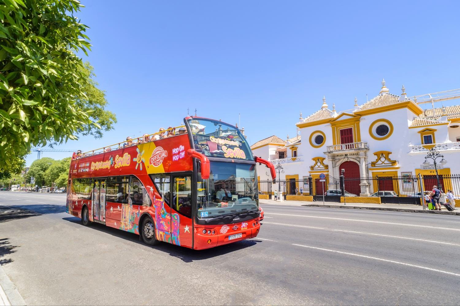 Ônibus turístico Hop-on Hop-off Sevilha