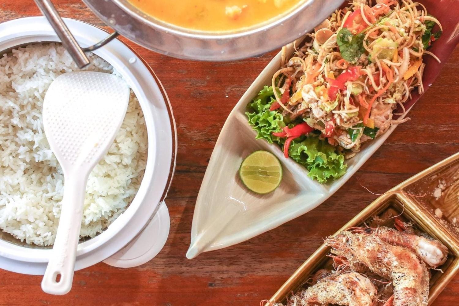Comida urbana en Phnom Penh