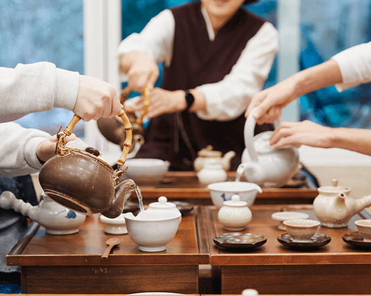 Lo más destacado de Seúl: Ceremonia del té y experiencia con el hanbok