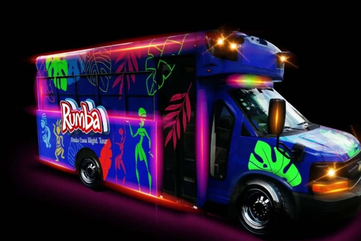 Tour Nocturno Rumba Punta Cana con Bus Discoteca y Hard Rock Café