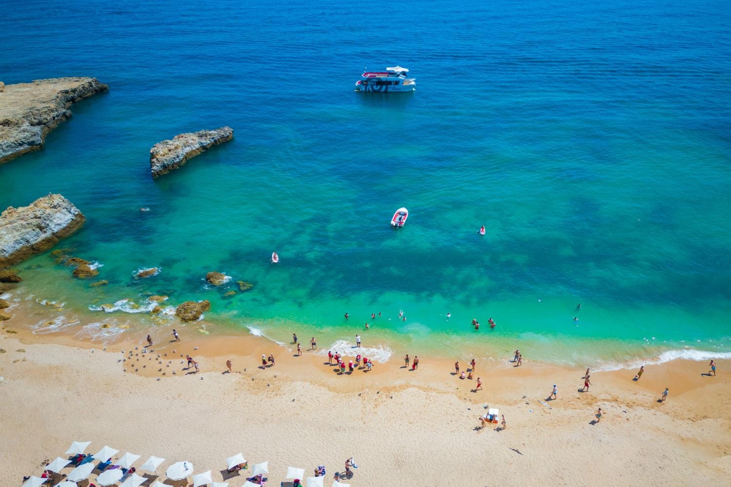 Albufeira: Brunch y las cuevas de Benagil