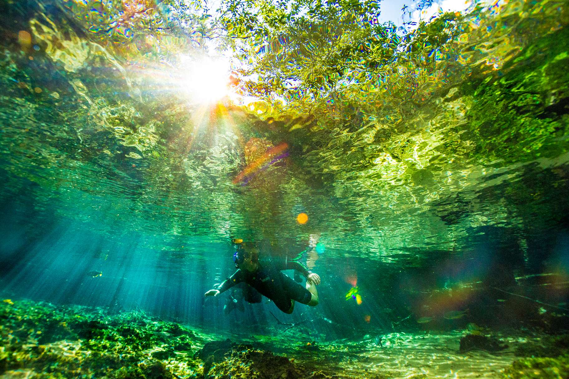 Flutuação - Recanto Ecológico Rio da Prata