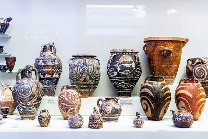 Visita guiada al Palacio de Knossos y a Heraklion con transporte incluido.