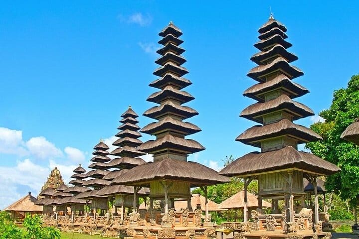Excursión de medio día a los Tres Templos de Bali (en grupo)