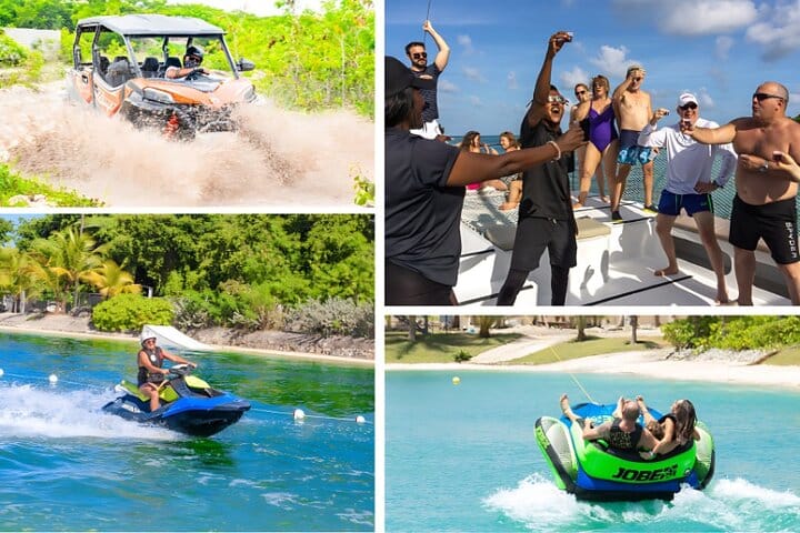 Punta Cana: Motos acuáticas, buggies, aqua karts y acceso al parque acuático