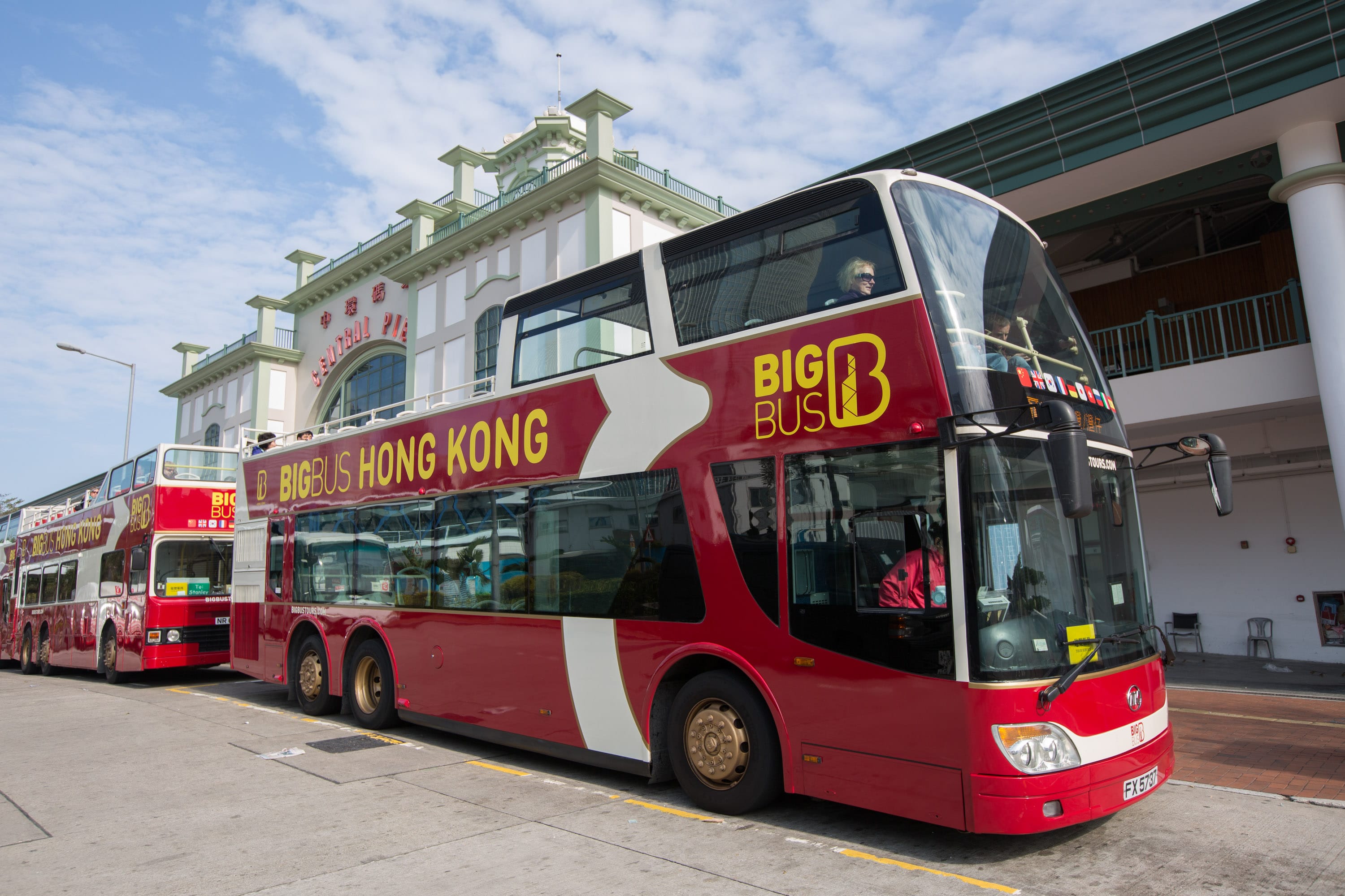Recorrido turístico Big Bus Hong Kong de 24 horas con paradas libres (cualquier ruta)