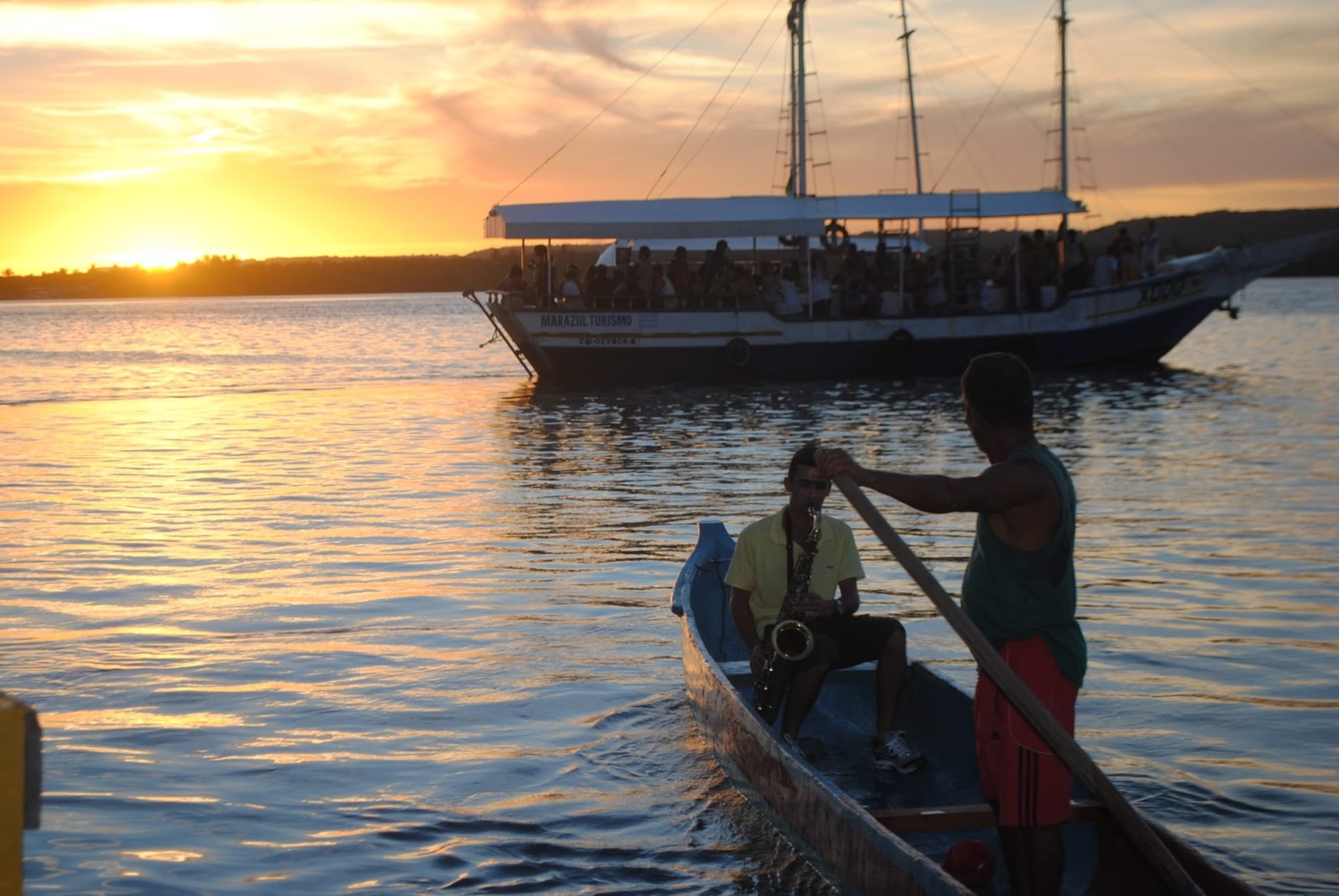Tour pelas 9 Ilhas e Atardecer na Lagoa Mundaú