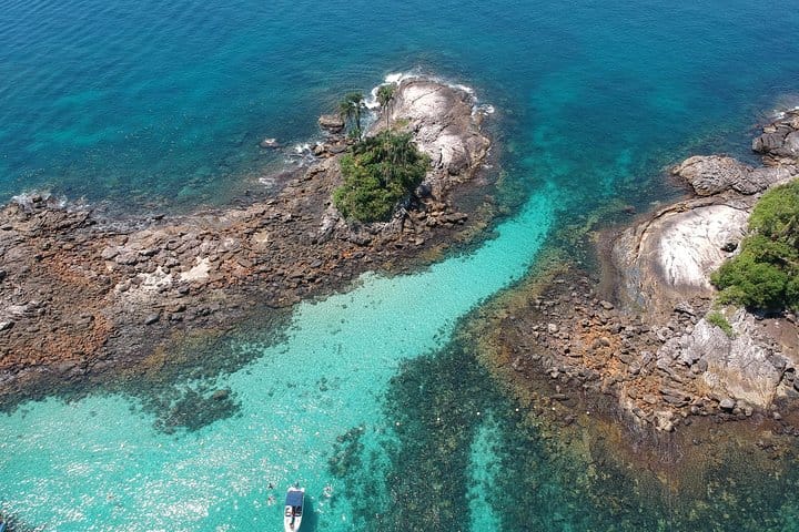 Passeio compartilhado de lancha - Excursão à Ilha Paraíso
