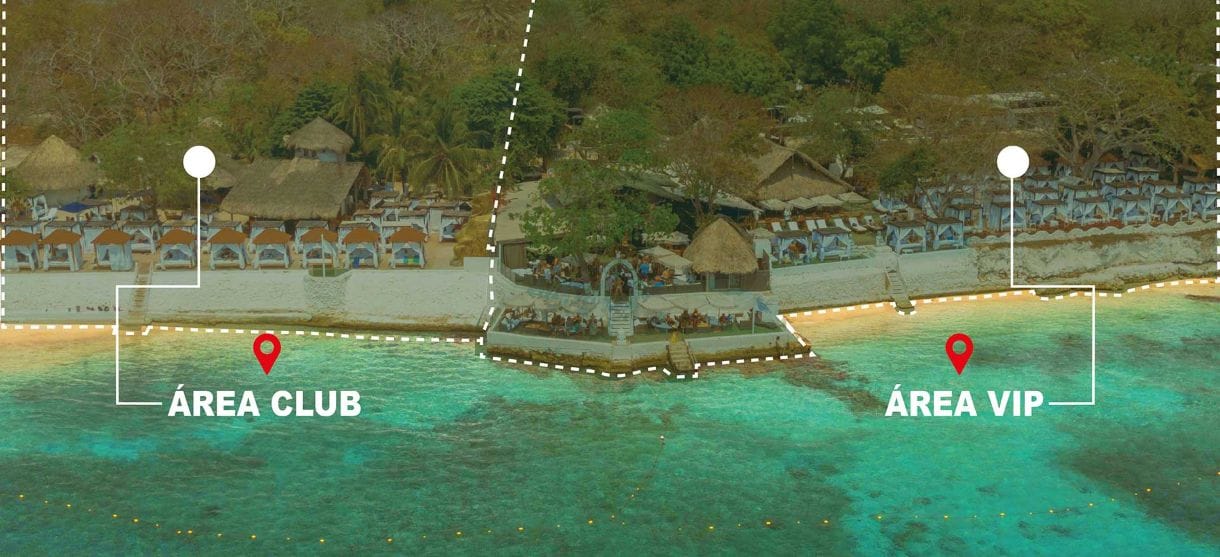 Pasadía Bora Bora Área Club