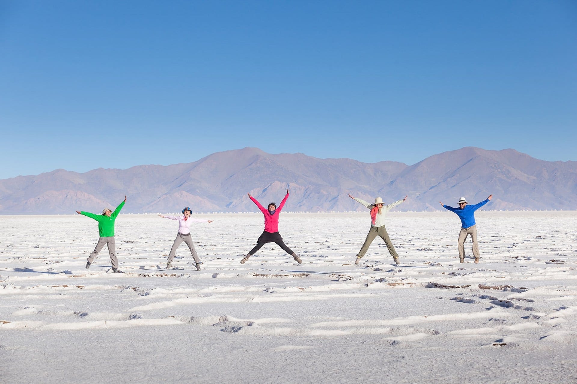 Salinas Grandes y Cerro de los Siete Colores