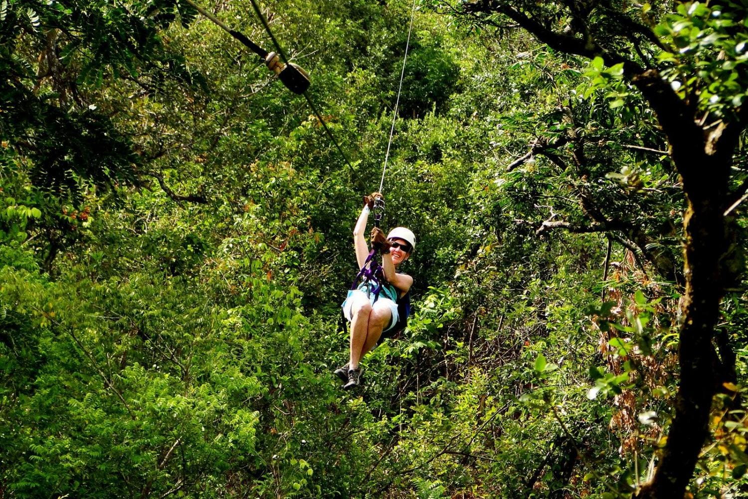 Tirolesa extrema y divertida en Puerto Plata