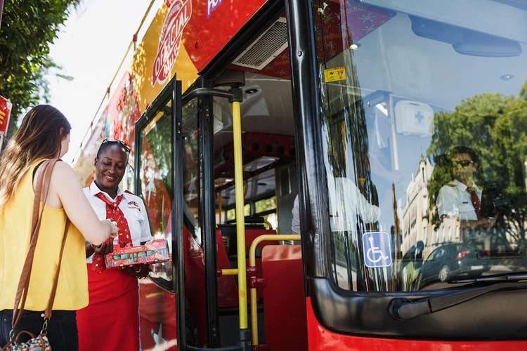 Ônibus turístico Hop-on Hop-off (48 horas) + Parque das Borboletas